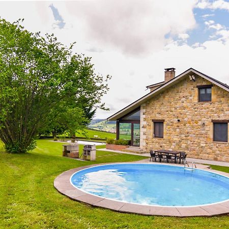 Casa Con Gran Jardin Y Piscina En Cabarceno Villa Villanueva  Exteriör bild